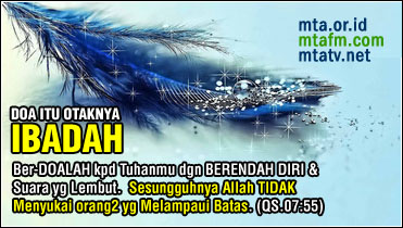 Doa adalah Otaknya Ibadah