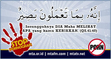 Stop PORNOGRAFI karena Allah Maha Melihat!