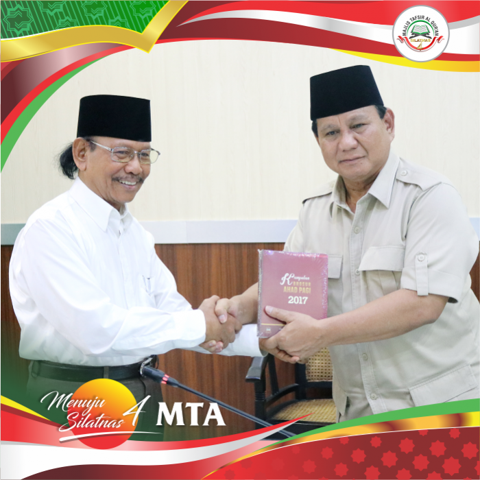 Silaturahmi Letnan Jenderal TNI (Purn.) H. Prabowo Subianto