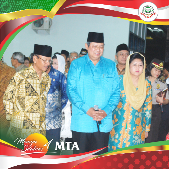 Peresmian Gedung Pusat MTA Bersama Presiden RI Jenderal TNI (HOR) (Purn.) Prof. Dr.  H. Susilo Bambang Yudhoyono, M.A.